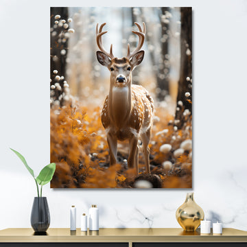 Deer Graceful Elegance - Deer Wall Art Prints